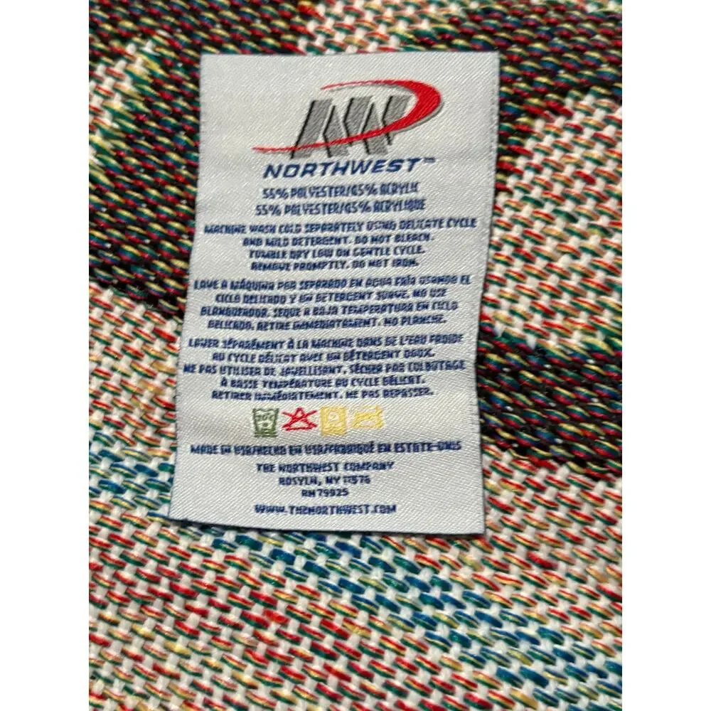 New York Giants Super Bowl XLII Woven Blanket 58x45‎ – The Northwest Company